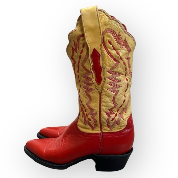 Lucchese 1883 Vintage Cowboy Western Boots Women's Size 6 - Picture 3 of 10